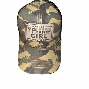 Camo 'Trump Girl' Cap